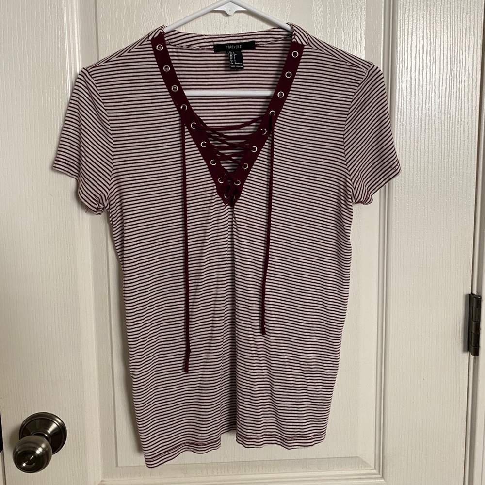 Forever 21 - Tie Front Top